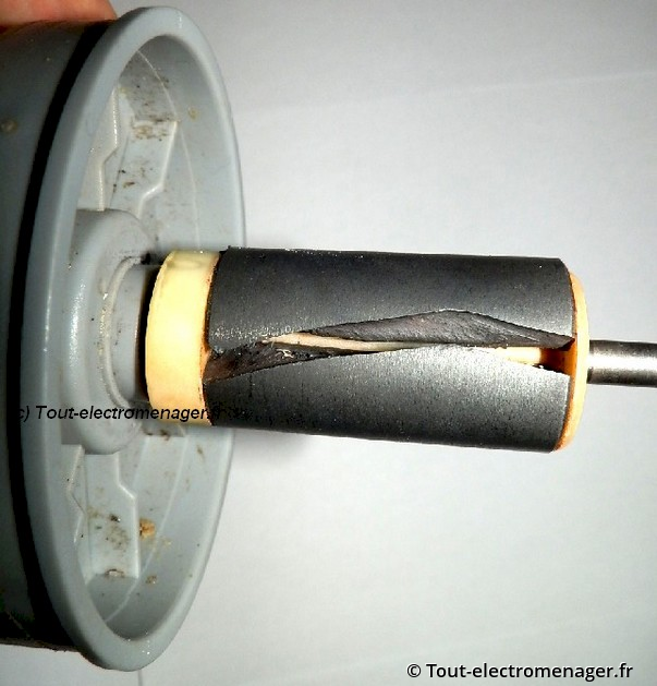 Axe de moteur synchrone fendu sur pompe de cyclage Axe de moteur synchrone fendu sur pompe de cyclage