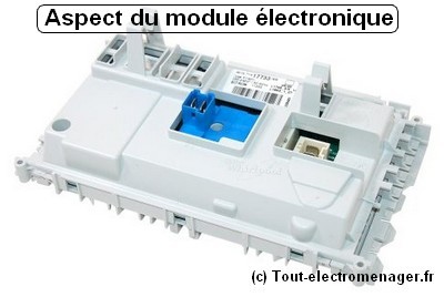 Module électronique lave-linge Whirlpool Module électronique lave-linge Whirlpool