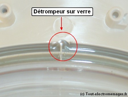 Démontage hublot poignée charnière lave-linge Démontage hublot poignée charnière lave-linge
