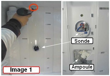 Démontage carter réfrigérateur Samsung Démontage carter réfrigérateur Samsung