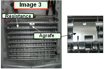 Démontage carter réfrigérateur Samsung