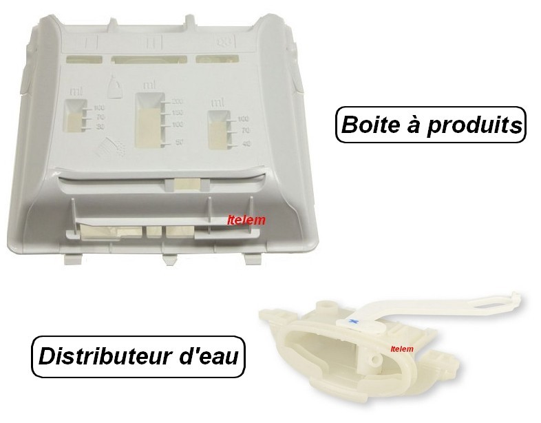 Boîte à produit et distributeur d'eau Boîte à produit et distributeur d'eau