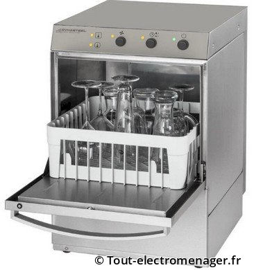 Lave-verre sous bar ou comptoir