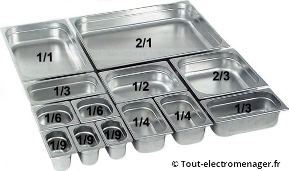 Exemple de bacs gastro norm Exemple de bacs gastro norm
