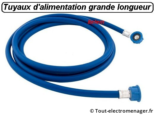 Tuyau d'alimentation droit coudé grande longueur Tuyau d'alimentation droit coudé grande longueur