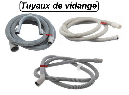 Les tuyaux de vidange en éléctroménager et buanderie Les tuyaux de vidange en éléctroménager et buanderie
