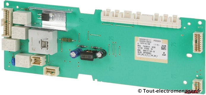 Module électronique Vario Perfect Série 2 Bosch Siemens Module électronique Vario Perfect Série 2 Bosch Siemens