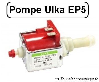 tout-electromenager.fr - pompe aspiration : ULKA EP5