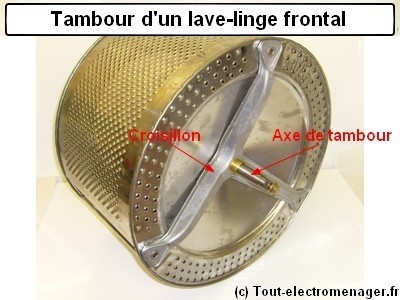 tambour à rotation alternée - mise en boule des grosses pièces