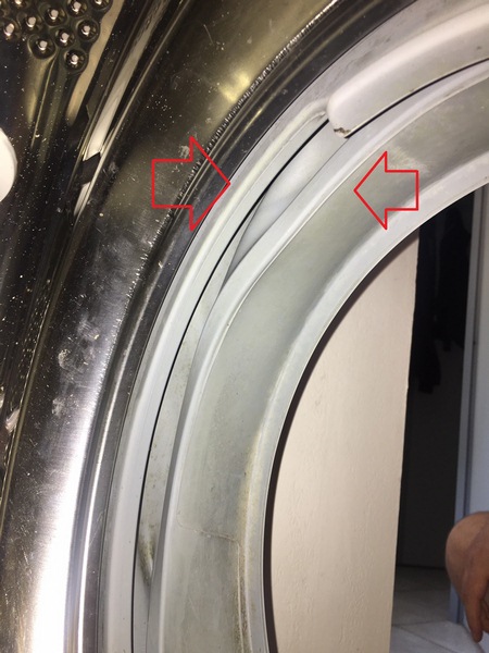 Problème joint hublot machine à laver déformé? Lave linge